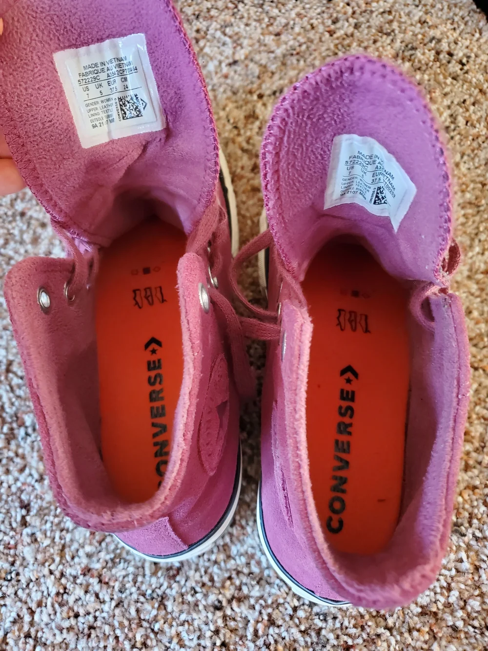Suede Platform Sneakers